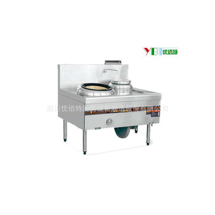 廚房設(shè)備 食堂設(shè)備 不銹鋼廚具 炒灶一炒一吊灶、炒菜灶