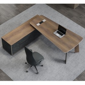 老板桌總裁桌    簡(jiǎn)約現(xiàn)代經(jīng)理財(cái)務(wù)辦公桌椅    單人組合大班臺(tái)主管辦公桌