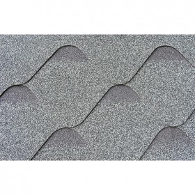 水墨灰 波紋型 瀝青瓦 工廠直銷 國內供應  環(huán)保屋頂