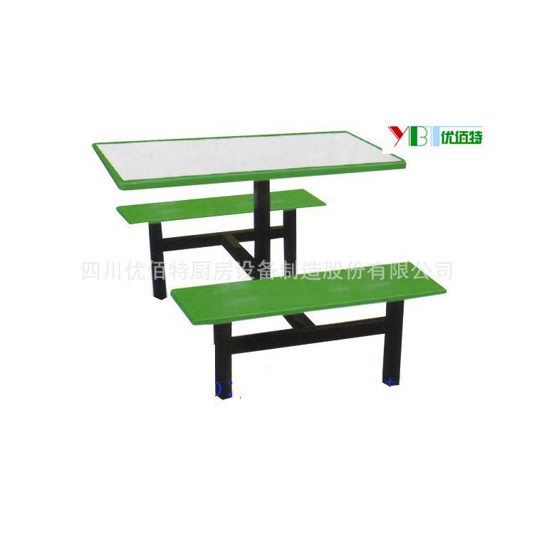 四人不銹鋼快餐桌椅 餐臺(tái)椅學(xué)校連體餐桌椅 不銹鋼廚房設(shè)備廠家專業(yè)生產(chǎn)銷售