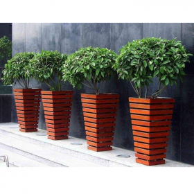 防腐木樹箱 戶外樹箱廠家   塑木花箱樹箱  花盆花槽