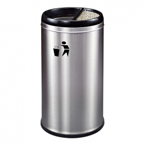 分類垃圾桶雙桶 萬達廣場款戶外果皮箱 學(xué)校企業(yè)單位不銹鋼垃圾桶