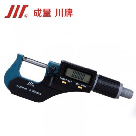 成量川牌電子數(shù)顯外徑千分尺0-25-50-75精度0.001電子分厘卡 測(cè)厚儀 微米數(shù) 規(guī)格齊全
