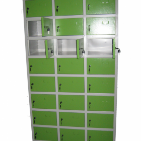 定制更衣柜  彩色更衣柜 24門員工柜 二十四門儲(chǔ)物柜 多門柜健身房游樂(lè)園柜