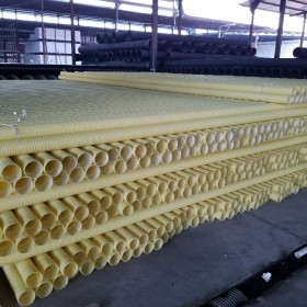 宜賓|瀘州pvc排水管110*2.4，通信用pvc-u雙壁波，紋管dn110廠家