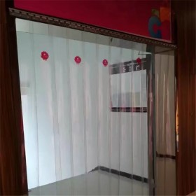 廠家直銷 優(yōu)質(zhì)透明門簾 自吸磁性PVC商場空調(diào)皮簾子