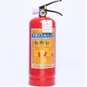 提式滅火器 2公斤干粉滅火器  鵑安消防器材廠家