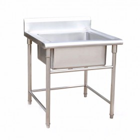 廠家直銷 不銹鋼單星盆 酒店餐館學校廚房食堂不銹鋼單星盆 不銹鋼洗菜盆 水槽