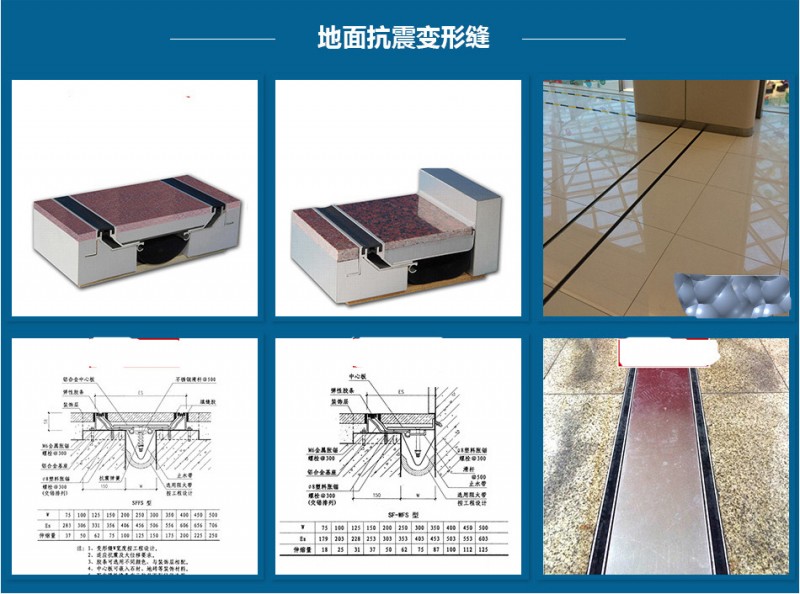 地面變形縫抗震型
