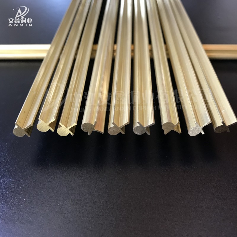 四川銅條供應(yīng) 推拉門窗軌道銅條 黃銅軌道 移門下銅導(dǎo)軌定制