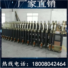 伸縮門(mén)批發(fā)廠家 電動(dòng)伸縮門(mén) 小區(qū)自動(dòng)伸縮門(mén) 單位伸縮門(mén)