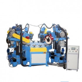 成都四磨頭自動圓盤拋光機 外圓拋光機 全自動轉盤拋光機供應