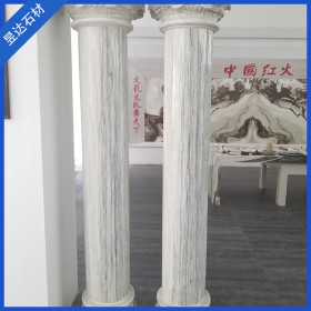 四川漢白玉羅馬柱 定制漢白玉羅馬柱石柱廠家