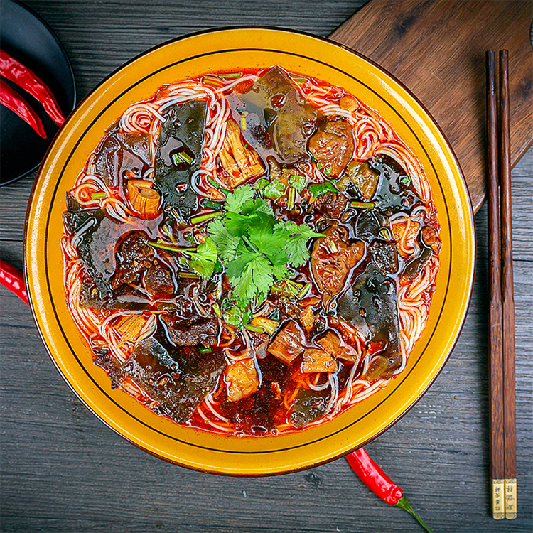 桶裝綿陽(yáng)米粉 酸辣粉 四川特色禮盒裝 吃在途中