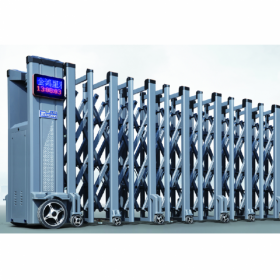 瀘州電動(dòng)伸縮門 西南商貿(mào)城電動(dòng)伸縮門 高端電動(dòng)伸縮門 瀘州安裝電子伸縮門