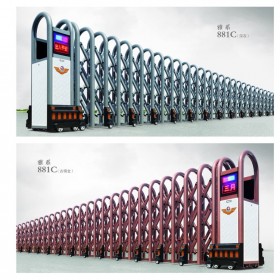 內(nèi)江定做學(xué)校電動(dòng)伸縮門  工廠電動(dòng)門伸縮門 無軌道電動(dòng)伸縮門  定做不銹鋼電動(dòng)伸縮門 內(nèi)江訂做小區(qū)電動(dòng)伸縮門