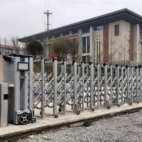 瀘州專業(yè)訂做電動(dòng)伸縮門 無軌道電動(dòng)門伸縮門 瀘州伸縮電子門