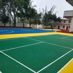 體育場塑膠跑道施工 學(xué)校操場運動跑道 小區(qū)公園健身跑步道