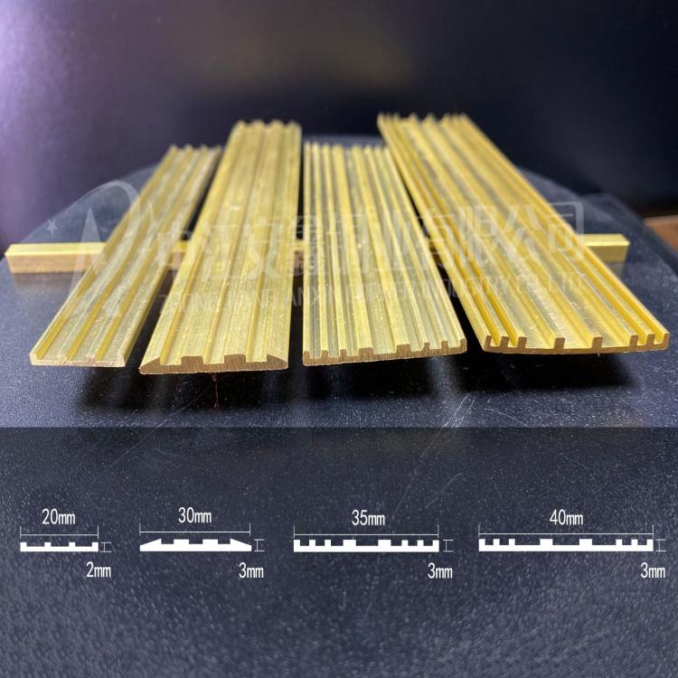 四川銅條廠家批發(fā) 一字型 樓梯防滑銅條 臺(tái)階踏步防滑銅條