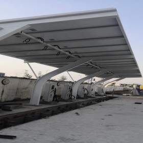 成都充電樁車(chē)棚設(shè)計(jì)安裝 膜結(jié)構(gòu) pvdf材質(zhì) 可塑性高 經(jīng)濟(jì)實(shí)用 自潔能力