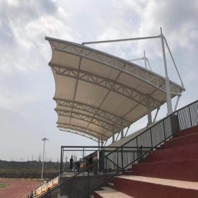 四川體育場(chǎng)館膜結(jié)構(gòu)車(chē)棚搭建 生產(chǎn)設(shè)計(jì)安裝一體