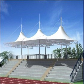 成都看臺(tái)膜結(jié)構(gòu) 擋雨棚 停車(chē)棚 搭建安裝