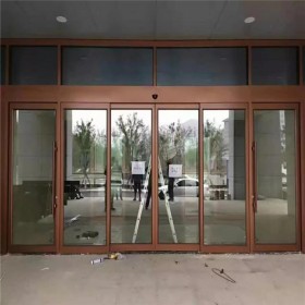成都廠家定制安裝鋼化玻璃自動門 電動玻璃感應門價格