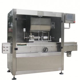 直線式醬料灌裝機(jī) 適用于各類均質(zhì)醬料及帶有顆粒醬料的全自動(dòng)灌裝