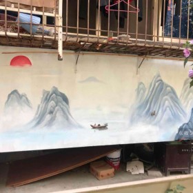 成都?jí)w彩繪 戶外文化墻彩繪 原創(chuàng)方案設(shè)計(jì)