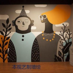 墻繪工作室 策劃有故事的墻體彩繪 專業(yè)團隊上門服務(wù)