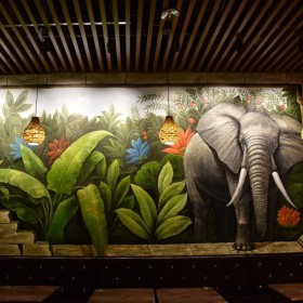 背景墻壁畫墻繪 壁畫公司14年美術(shù)經(jīng)驗 案例2000+ 能夠放心的合作商