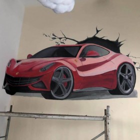 墻繪機構(gòu)找本視 能夠放心的合作商 服務(wù)全川售后有保障