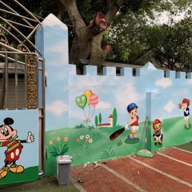 戶外墻體彩繪  全新原創(chuàng)設(shè)計(jì) 打造完美戶外墻體彩繪