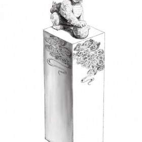 漢白玉麒麟   四川漢白玉  漢白玉麒麟雕刻廠家   漢白玉生產(chǎn)地 來(lái)圖定制 云升石材 歡迎咨詢