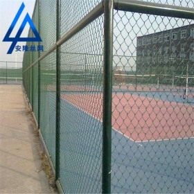 四川運(yùn)動(dòng)場(chǎng)圍欄廠家 體育場(chǎng)環(huán)鏈勾花圍網(wǎng) 球場(chǎng)勾花護(hù)欄網(wǎng)
