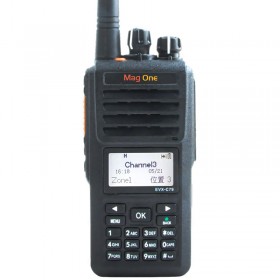 摩托羅拉MAG ONE C79 數(shù)字對(duì)講機(jī) 專業(yè)商用手持臺(tái) 支持8小時(shí)錄音手臺(tái)