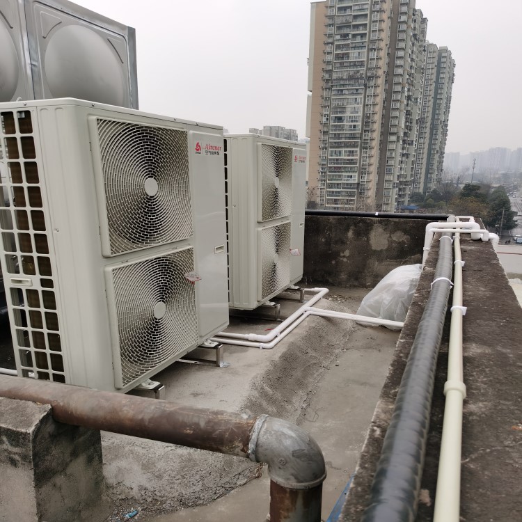 戶外空氣能熱水器 學校酒店工廠宿舍公寓熱水系統(tǒng) 冷熱水三聯(lián)供