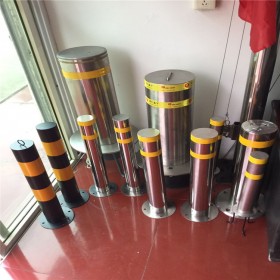 固定加厚活動(dòng)路樁 鋼管活動(dòng)警示柱 可活動(dòng)立柱 隔離路樁 防撞柱