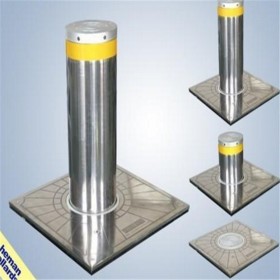 液壓雙節(jié)一體遙控升降路樁景區(qū)步行街阻車柱交通安防304不銹鋼柱