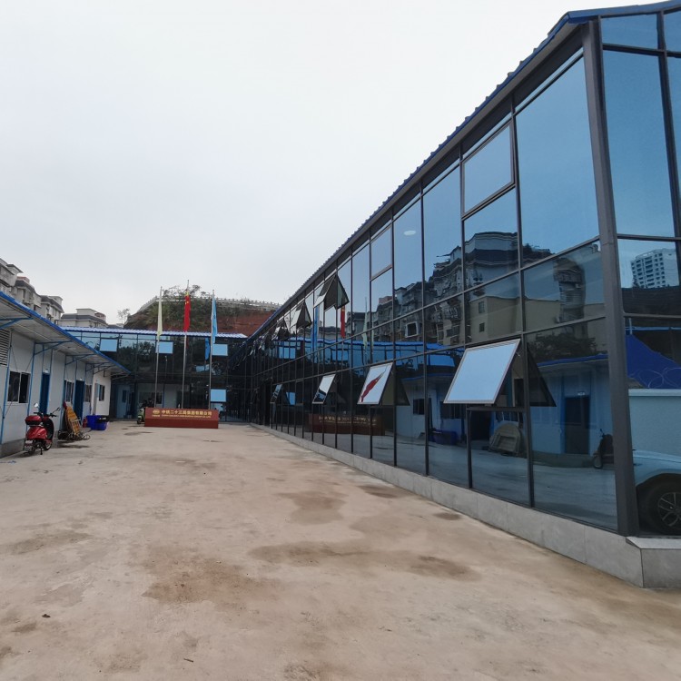 玻璃活動板房 專業(yè)工業(yè)玻璃房出售安裝 辦公區(qū)域活動板房 幕墻辦公樓定制安裝