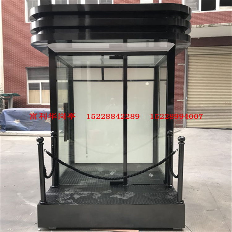 值班玻璃崗?fù)?樣式美觀 安裝方便 富利華