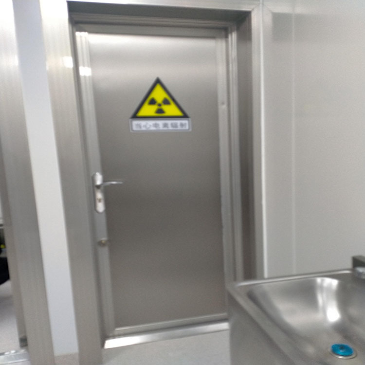 防輻射鉛板門 手術室氣密門 電動平開防輻射門 CT室鉛門 光銘可定制