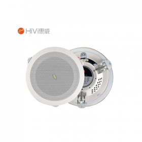 成都惠威（HiVi）TD206定壓吸頂喇叭套餐店鋪音響吊頂酒店背景音樂(lè)工程嵌入天花音箱5.25寸10W TD206（只）