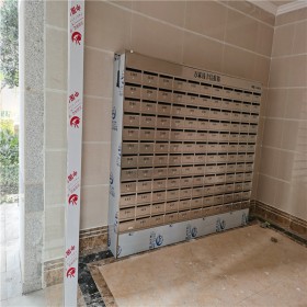 不銹鋼住宅信報(bào)箱 嵌入式信報(bào)箱 小區(qū)戶外信報(bào)箱