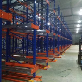 穿梭智能貨架 穿梭臺車貨架 存儲貨架自動(dòng)化立體庫 通廊式貨架 子母穿梭貨架