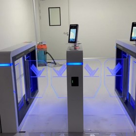 人行通道閘三輥閘擺閘工地門禁系統(tǒng)小區(qū)全高閘人臉識別一體機翼閘