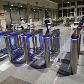 人行通道擺閘閘機 智能道閘 翼閘 速通門智能小區(qū)學校景區(qū)門禁系統(tǒng)