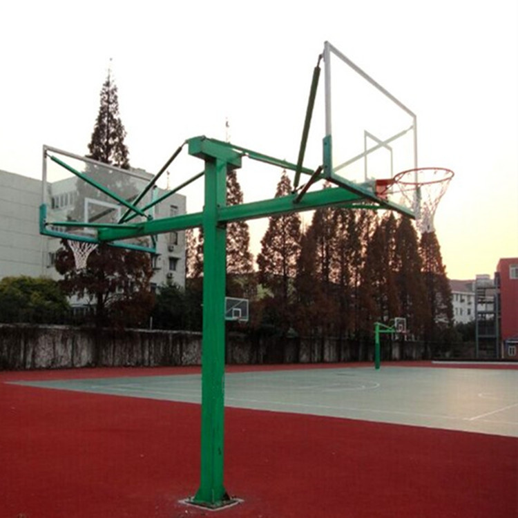 成人標準移動室外凹箱籃球架  戶外 鋼管籃球架子