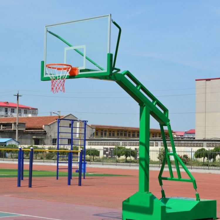 籃球架戶外標(biāo)準(zhǔn)移動(dòng)式成人籃球架學(xué)校廣場訓(xùn)練比賽籃球框室外球框