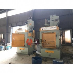 履帶式拋丸清理機 自動上下料履帶拋丸機  履帶一體拋丸機